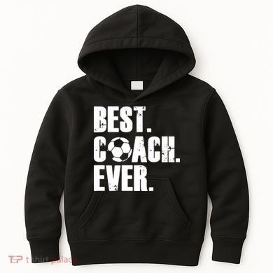 Best Coach Ever Soccer Coach Retro Kids Hoodie