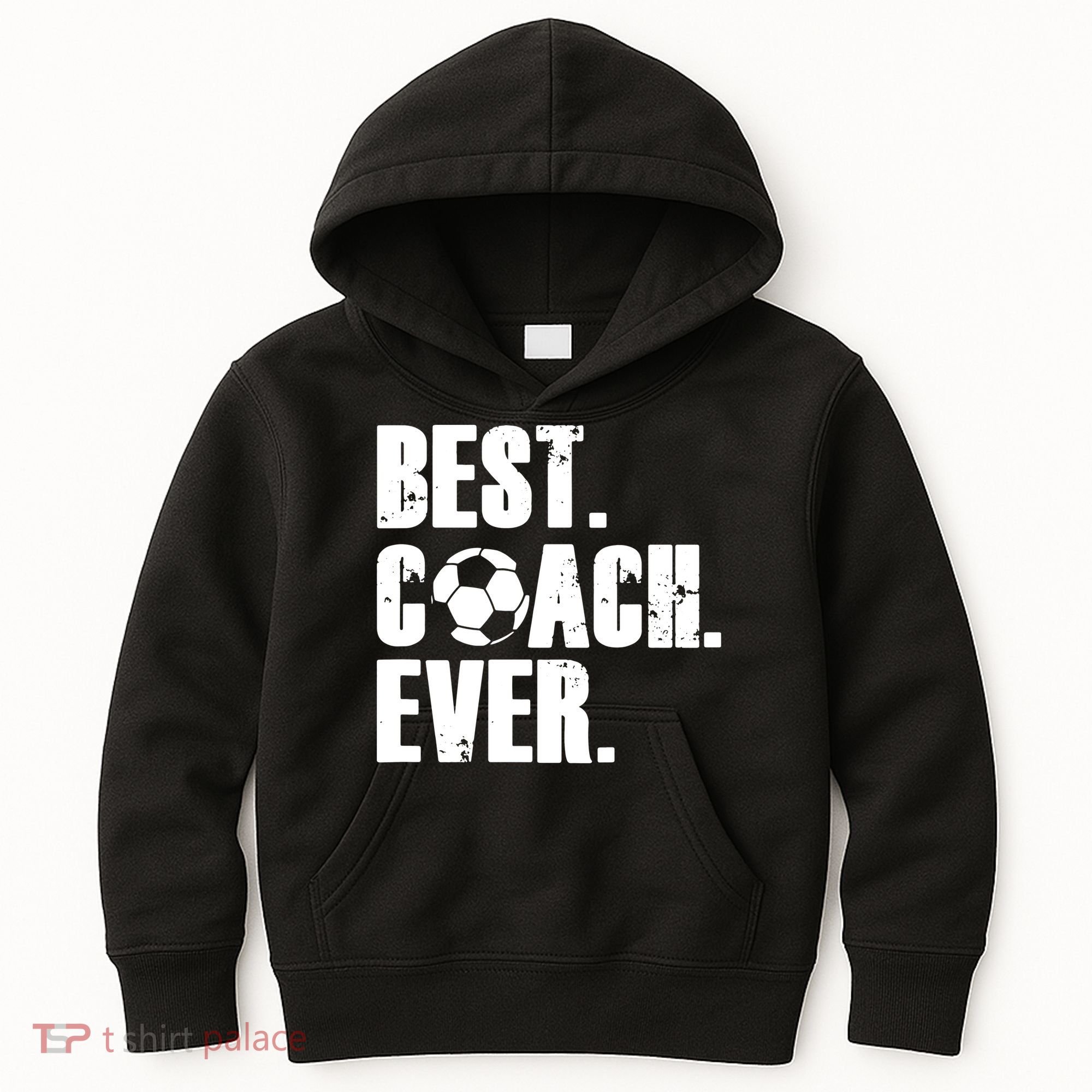 Best Coach Ever Soccer Coach Retro Kids Hoodie