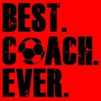 Best Coach Ever Soccer Coach Retro Santa Hat thumb 1