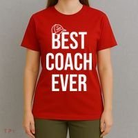 Best Coach Ever Sports T-Shirt thumb 4