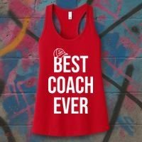 Best Coach Ever Sports Women's Tank Top thumb 3