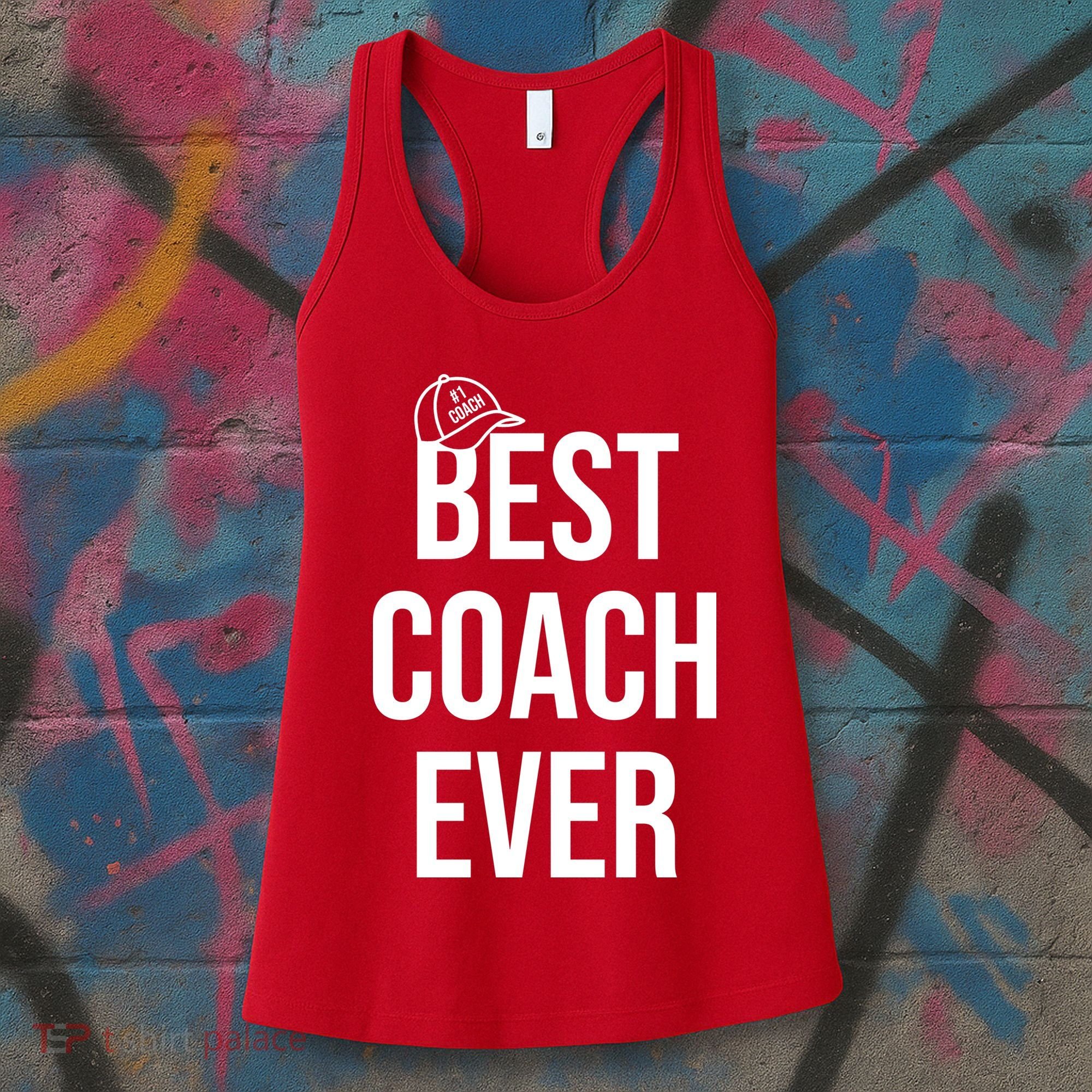 Best Coach Ever Sports Women's Tank Top