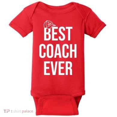 Best Coach Ever Sports Baby Bodysuit