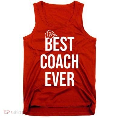 Best Coach Ever Sports Tank Top