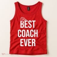 Best Coach Ever Sports Tank Top thumb 2
