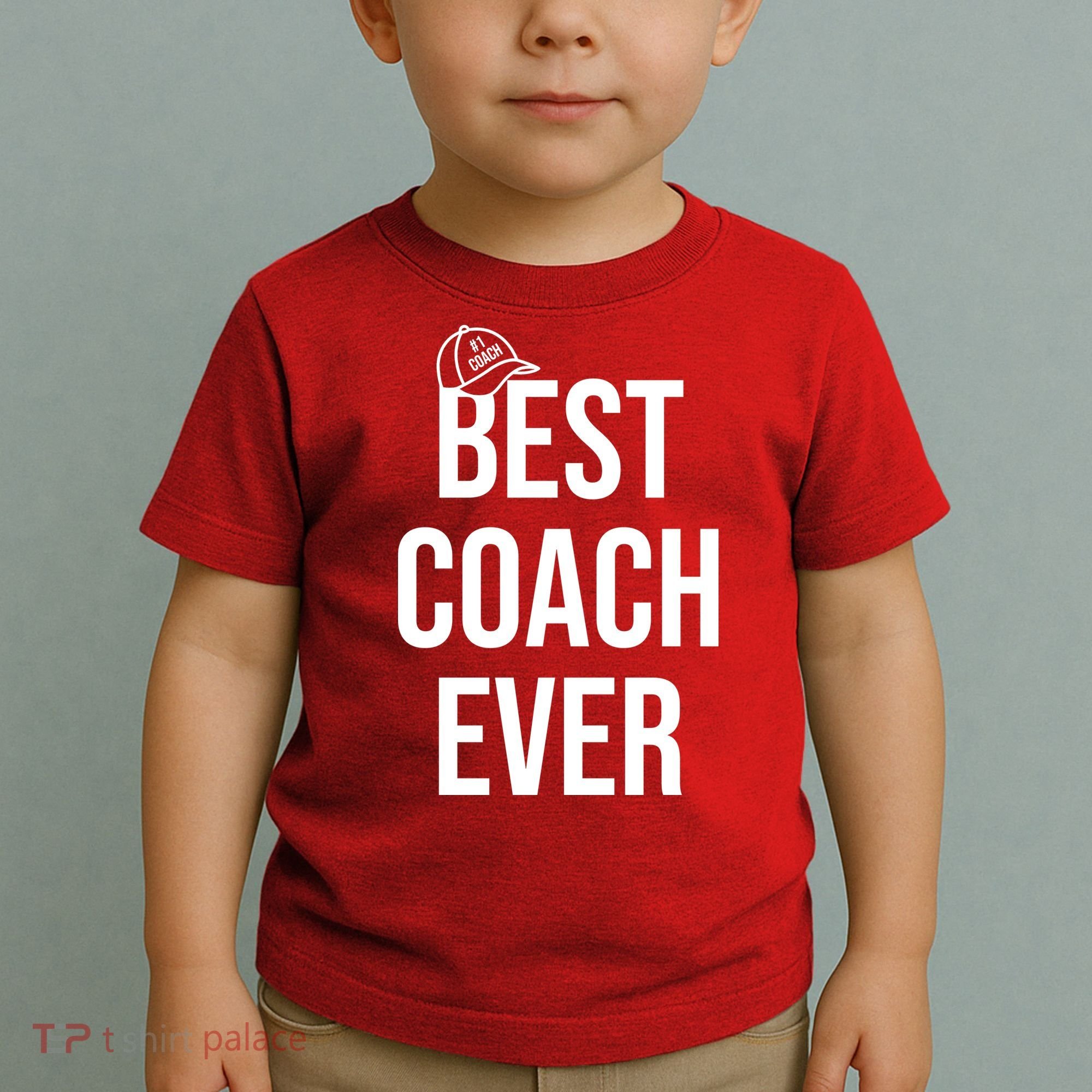 Best Coach Ever Sports Toddler T-Shirt