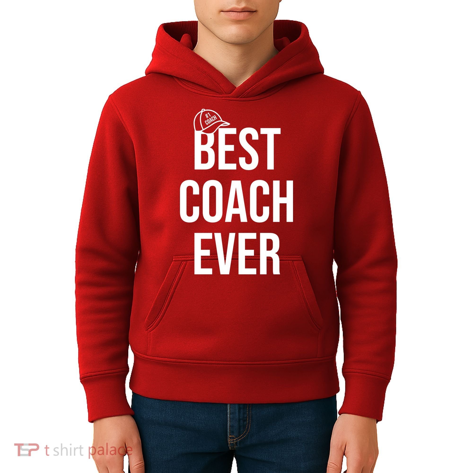 Best Coach Ever Sports Kids Hoodie
