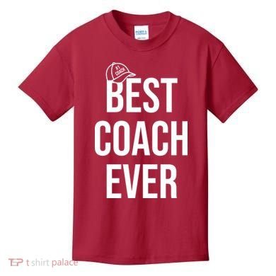 Best Coach Ever Sports Kids T-Shirt