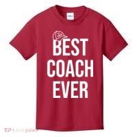 Best Coach Ever Sports Kids T-Shirt thumb 0