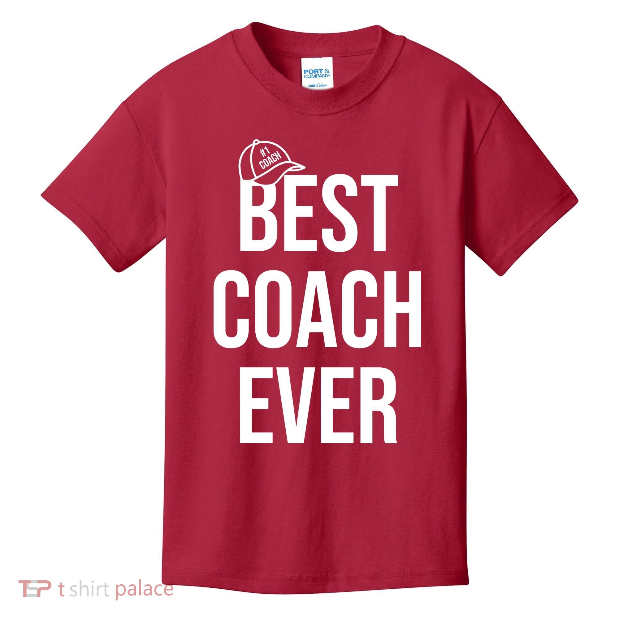Best Coach Ever Sports Kids T-Shirt