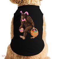 Bigfoot Carring Eggs Easter Bigfoot Easter Costume Doggie Tank thumb 0
