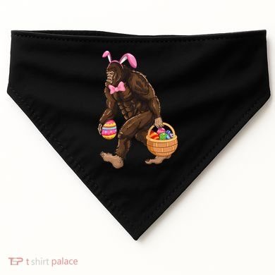 Bigfoot Carring Eggs Easter Bigfoot Easter Costume USA-Made Doggie Bandana