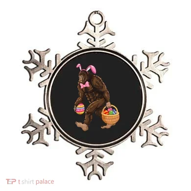 Bigfoot Carring Eggs Easter Bigfoot Easter Costume Ornament