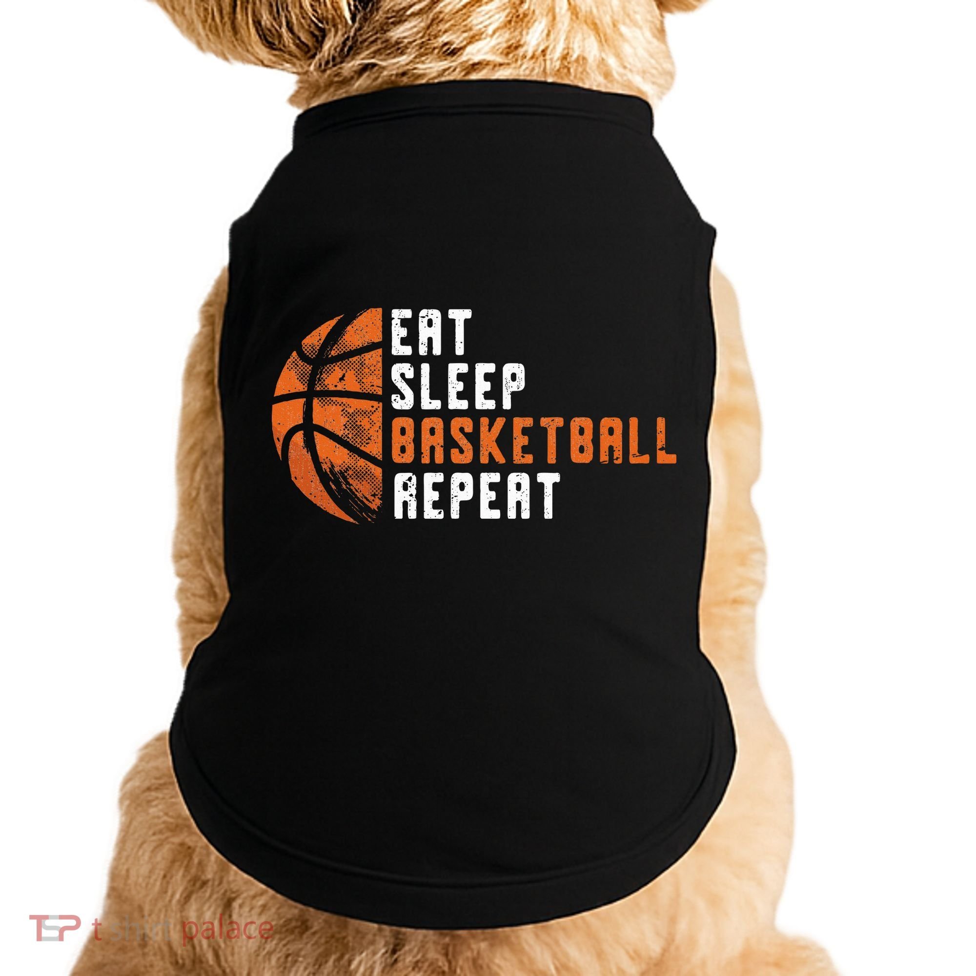 Basketball Coach Eat Sleep Basketball Repeat Doggie Tank