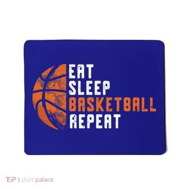 Basketball Coach Eat Sleep Basketball Repeat Mousepad