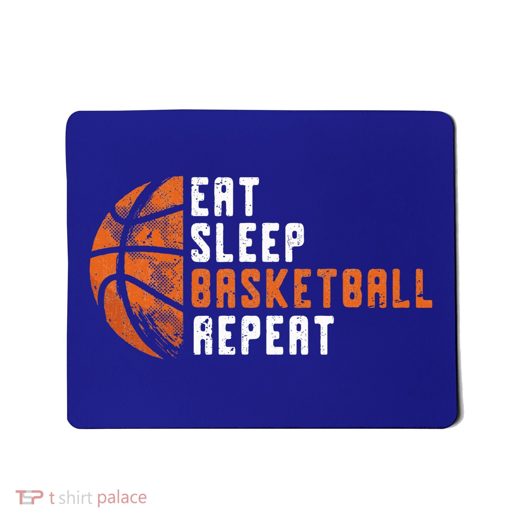 Basketball Coach Eat Sleep Basketball Repeat Mousepad