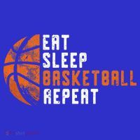 Basketball Coach Eat Sleep Basketball Repeat Mousepad thumb 1