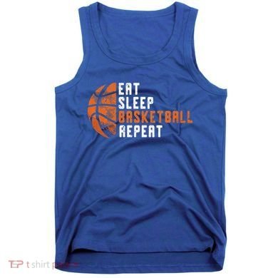 Basketball Coach Eat Sleep Basketball Repeat Tank Top