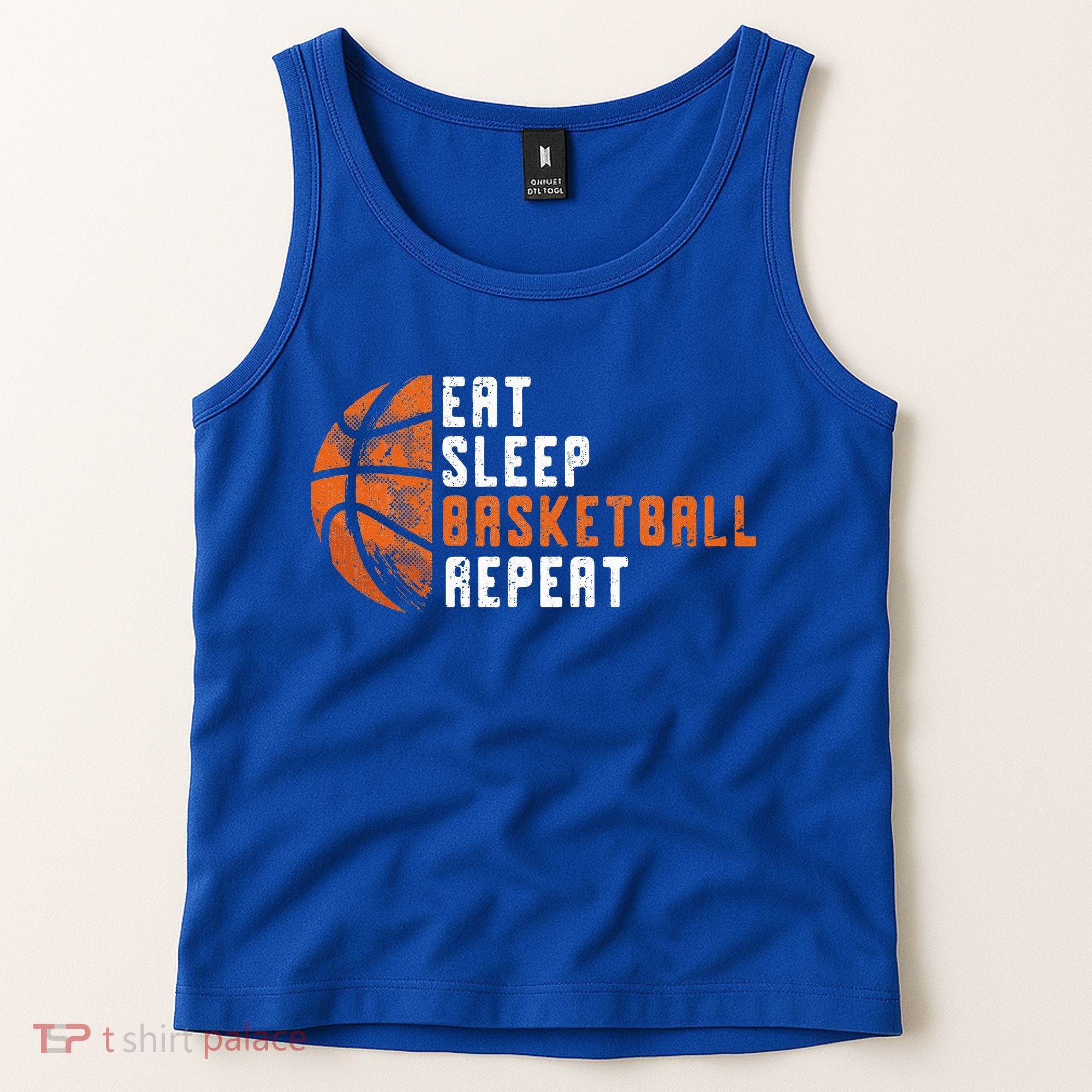 Basketball Coach Eat Sleep Basketball Repeat Tank Top