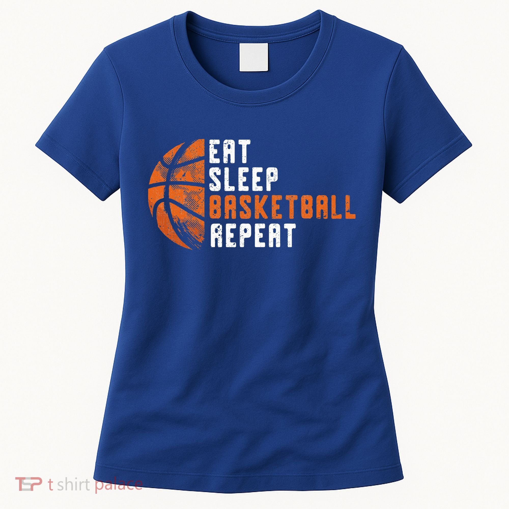 Basketball Coach Eat Sleep Basketball Repeat Women's T-Shirt