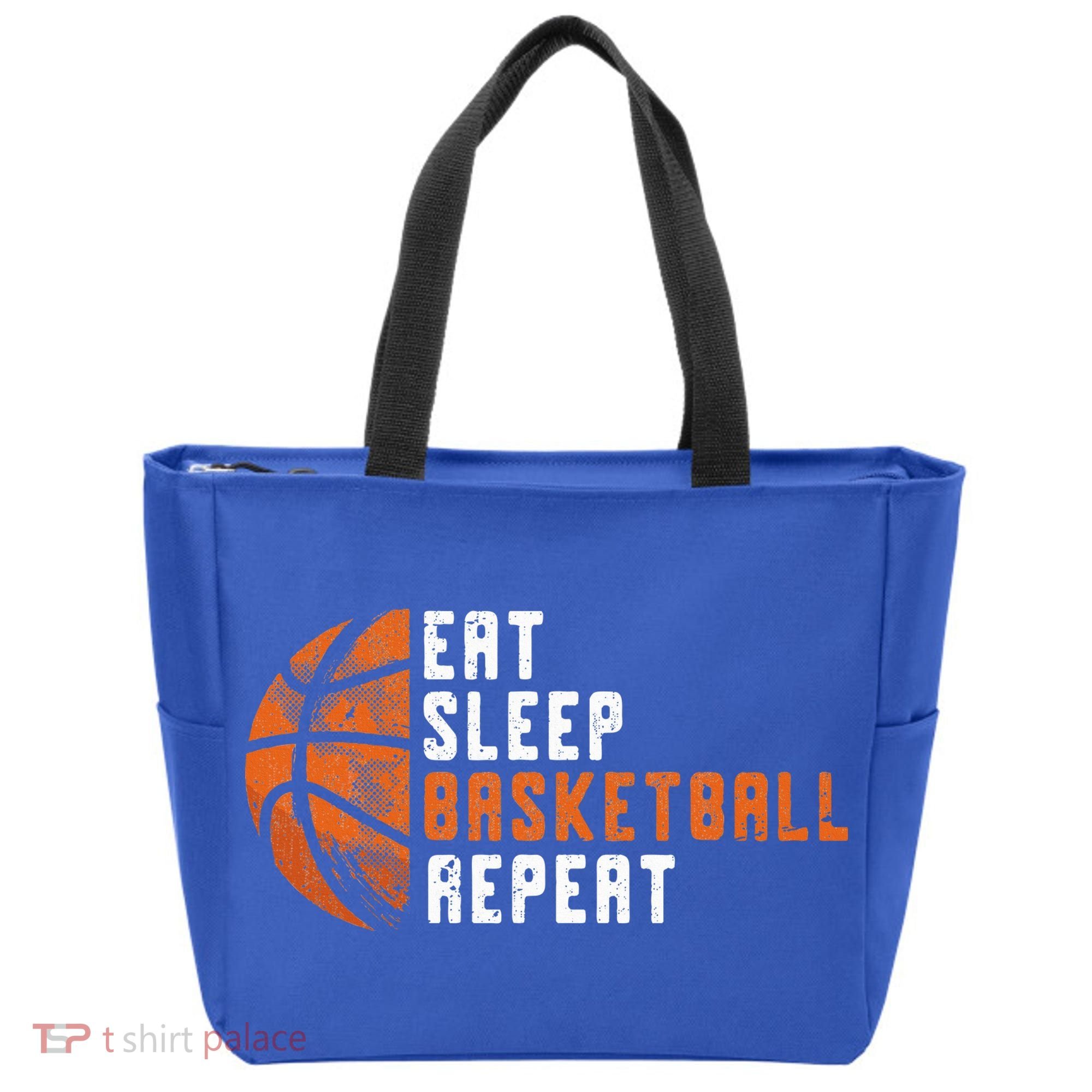 Basketball Coach Eat Sleep Basketball Repeat Tote Bag