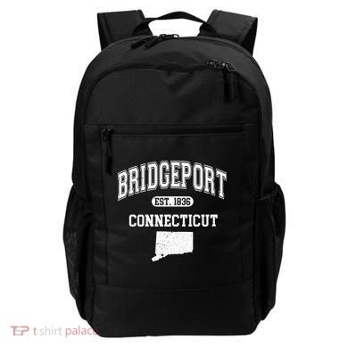 Bridgeport Connecticut Est. 1836 Varsity Backpack