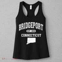 Bridgeport Connecticut Est. 1836 Varsity Women's Tank Top thumb 3