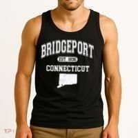 Bridgeport Connecticut Est. 1836 Varsity Tank Top thumb 3
