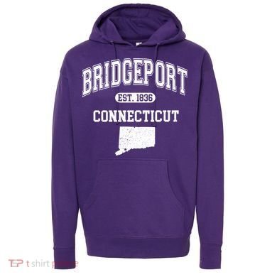 Bridgeport Connecticut Est. 1836 Varsity Hoodie