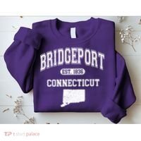 Bridgeport Connecticut Est. 1836 Varsity Sweatshirt thumb 2