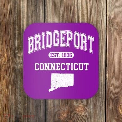 Bridgeport Connecticut Est. 1836 Varsity Coaster