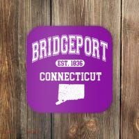 Bridgeport Connecticut Est. 1836 Varsity Coaster thumb 0