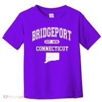 Bridgeport Connecticut Est. 1836 Varsity Toddler T-Shirt thumb 0
