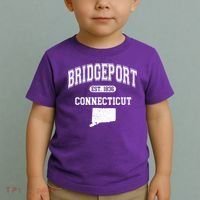 Bridgeport Connecticut Est. 1836 Varsity Toddler T-Shirt thumb 2