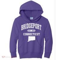 Bridgeport Connecticut Est. 1836 Varsity Kids Hoodie thumb 0