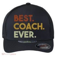 Best Coach Ever Gift For Sports Coach Gift Flexfit Unipanel Trucker Cap thumb 0