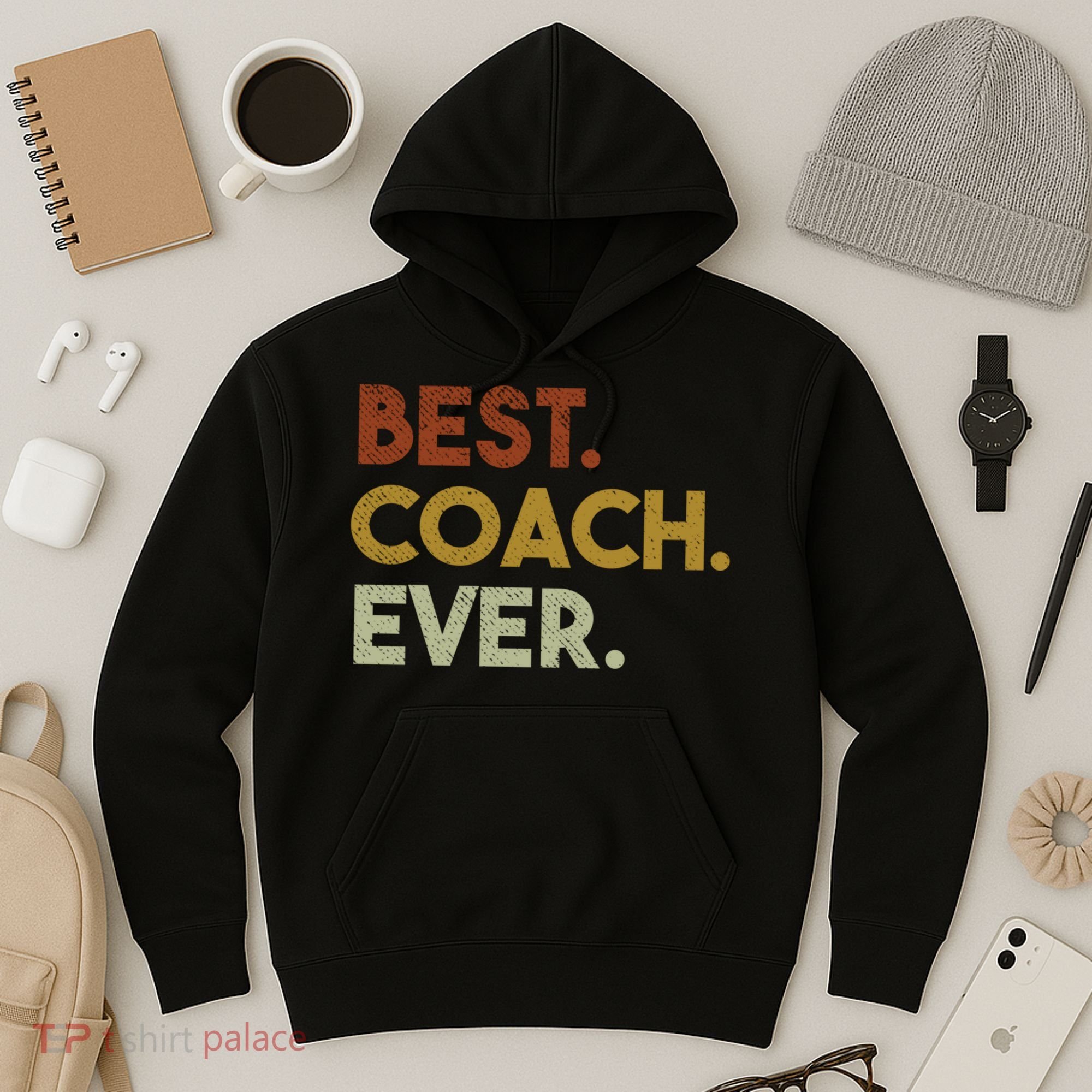 Best Coach Ever Gift For Sports Coach Gift Hoodie