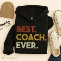 Best Coach Ever Gift For Sports Coach Gift Hoodie thumb 4