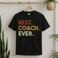 Best Coach Ever Gift For Sports Coach Gift T-Shirt thumb 2