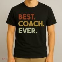 Best Coach Ever Gift For Sports Coach Gift T-Shirt thumb 3