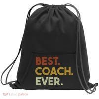 Best Coach Ever Gift For Sports Coach Gift Sweatshirt Cinch Pack Bag thumb 0
