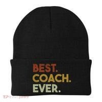 Best Coach Ever Gift For Sports Coach Gift Beanie thumb 0