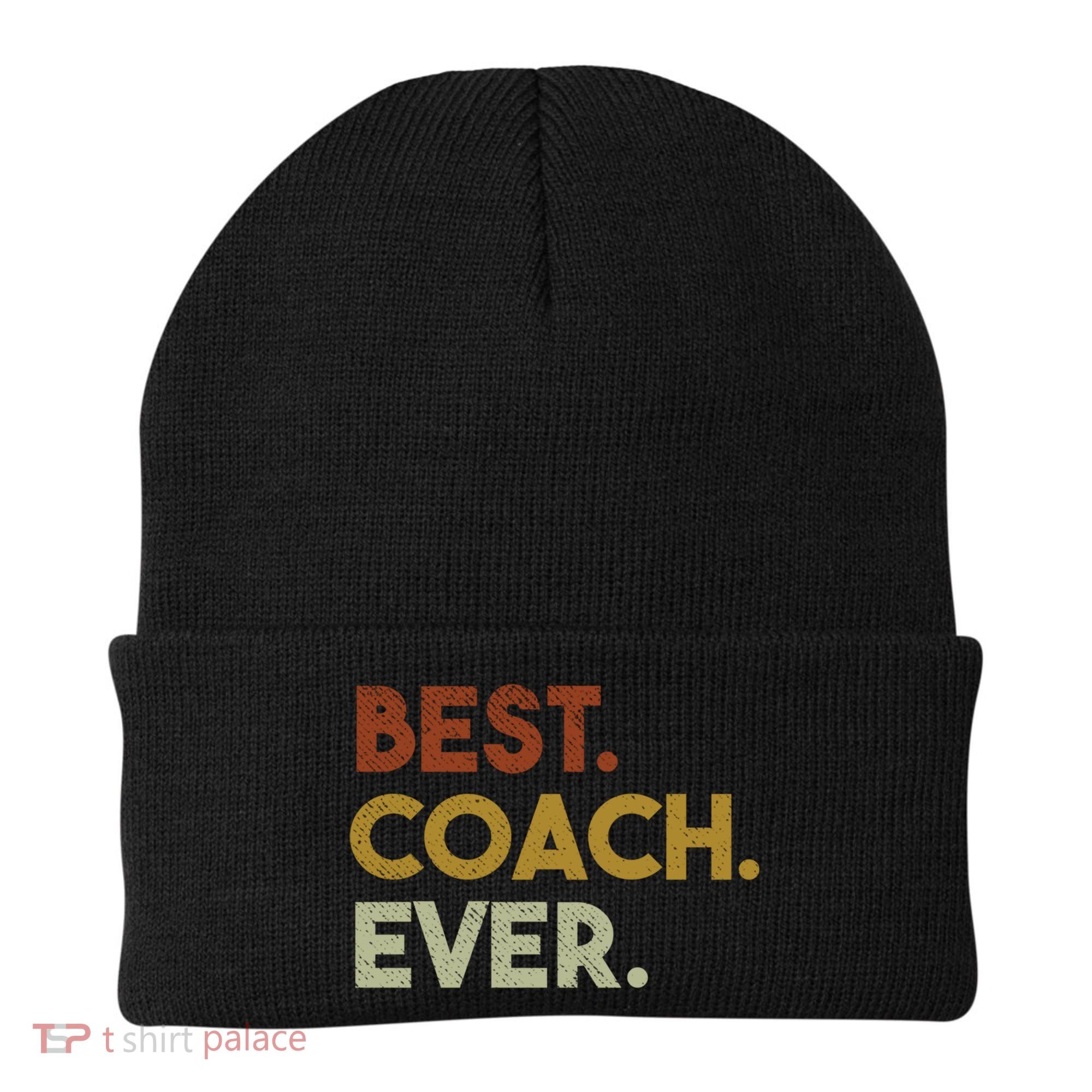 Best Coach Ever Gift For Sports Coach Gift Beanie