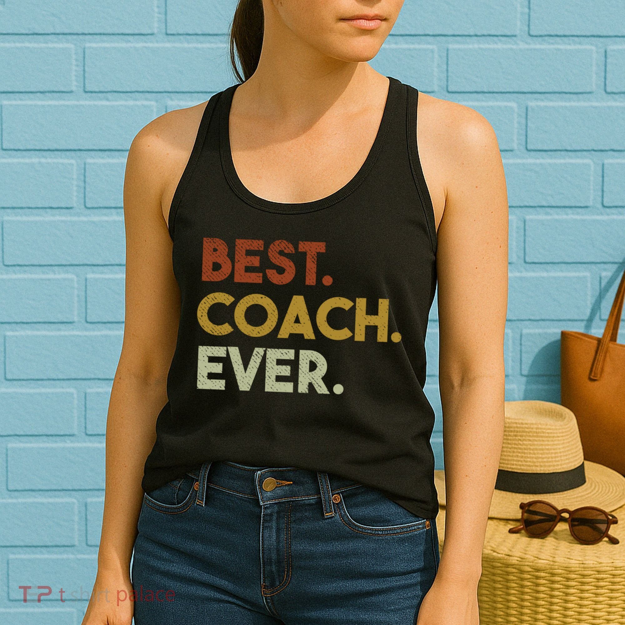 Best Coach Ever Gift For Sports Coach Gift Women's Tank Top