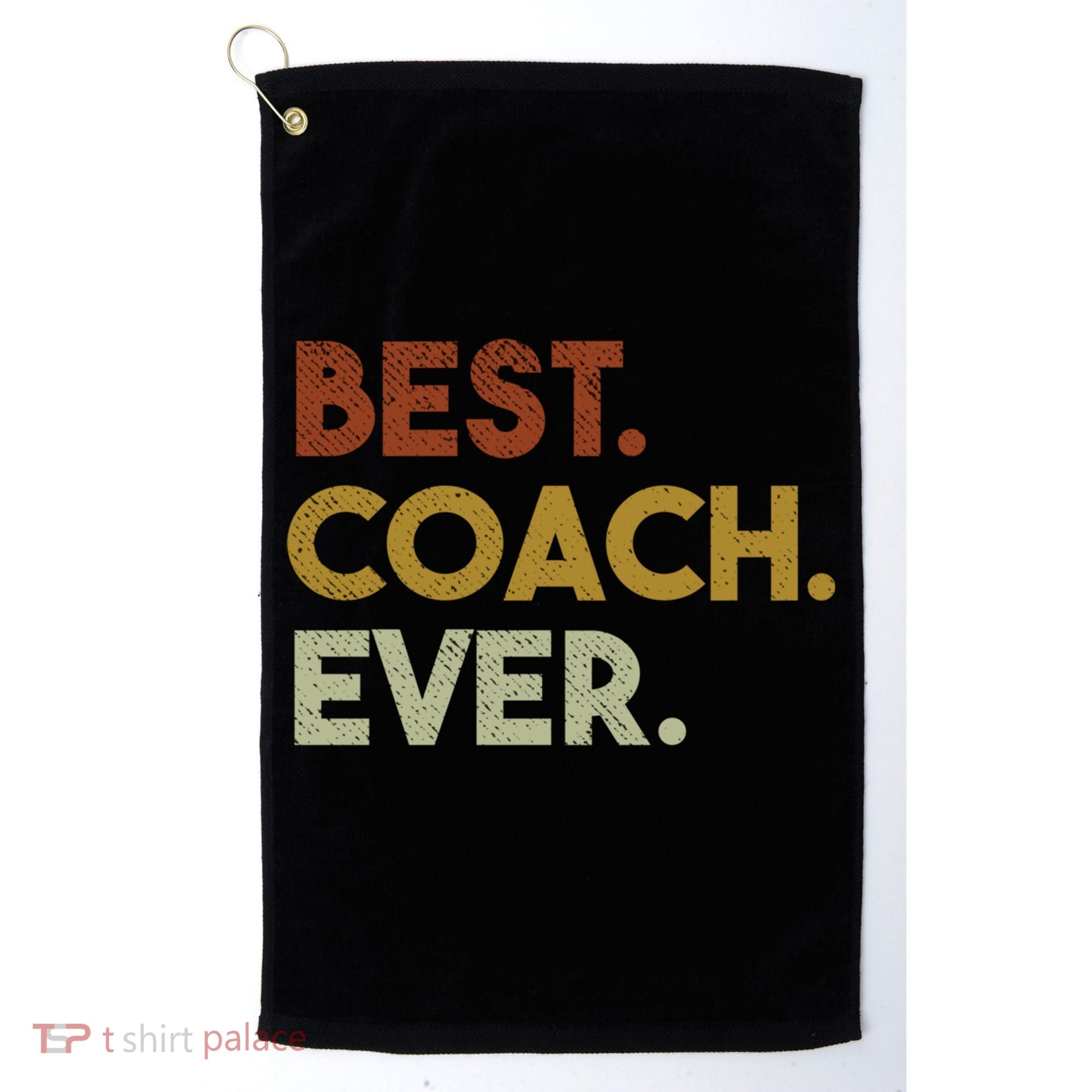 Best Coach Ever Gift For Sports Coach Gift Golf Towel