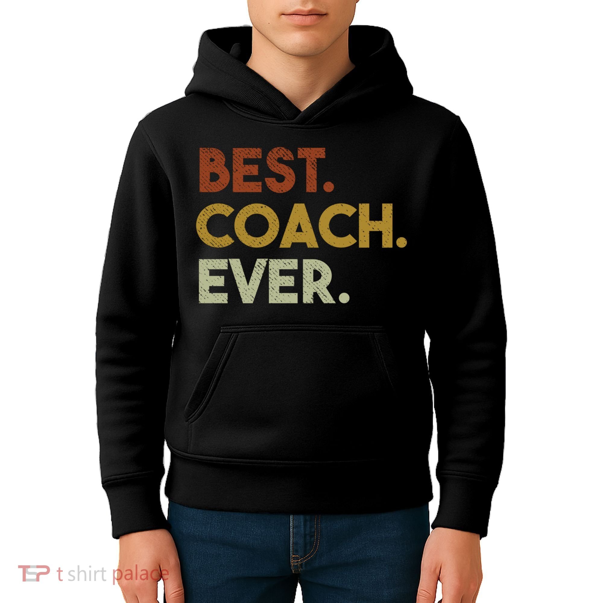 Best Coach Ever Gift For Sports Coach Gift Kids Hoodie
