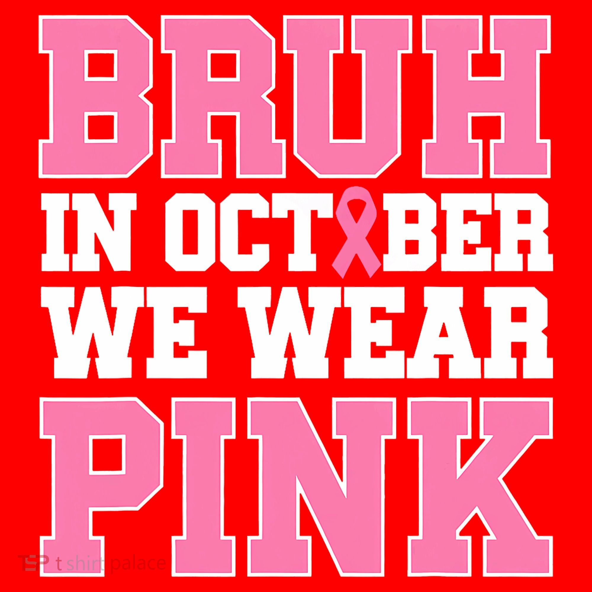 Breast Cancer For Bruh In October Wear Santa Hat
