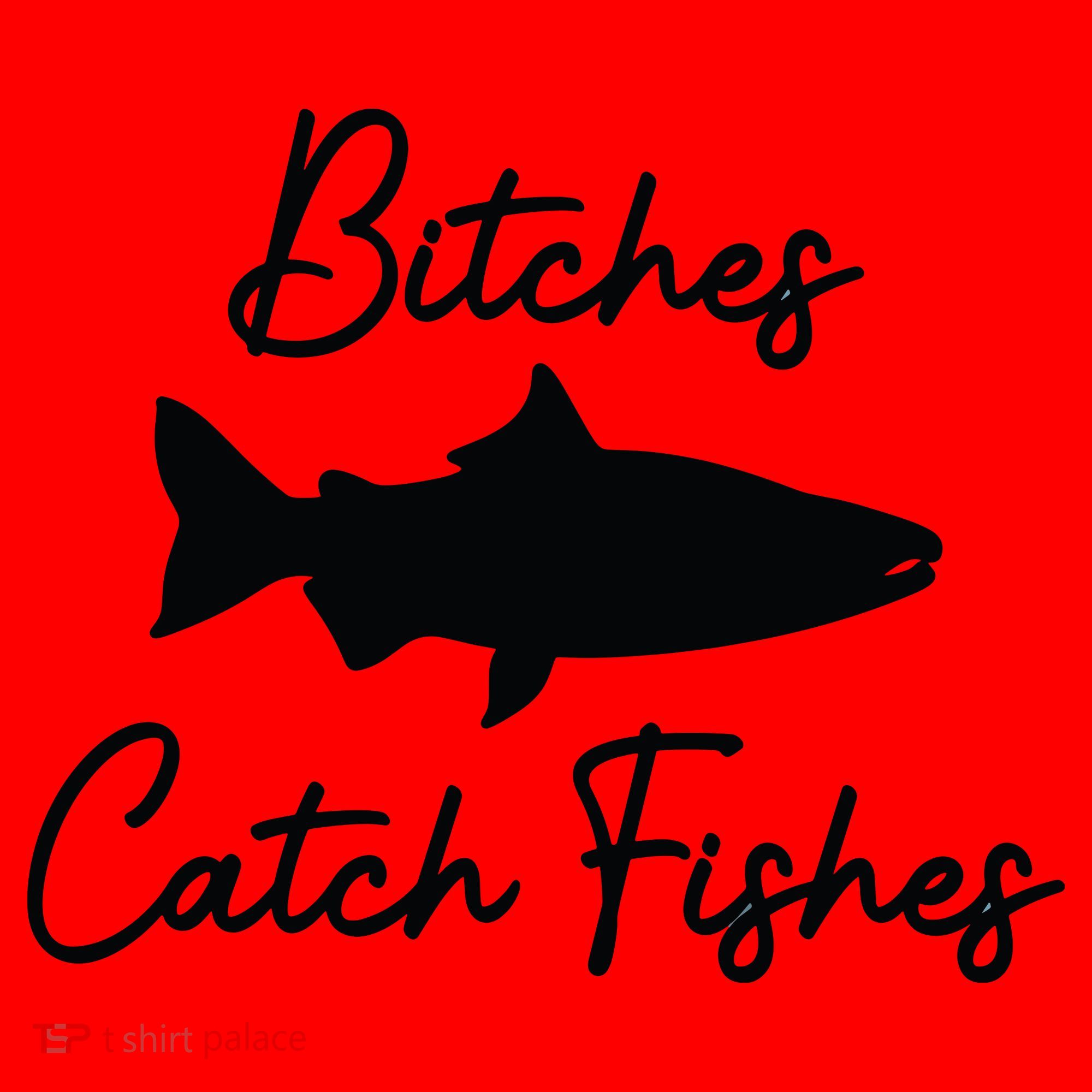 Bitches Catch Fishes Santa Hat