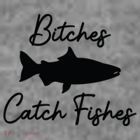 Bitches Catch Fishes Toddler Hoodie thumb 2