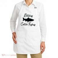 Bitches Catch Fishes Apron thumb 2